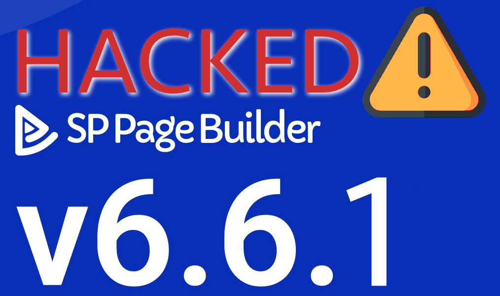 Joomla hackeado vía SP Page Builder